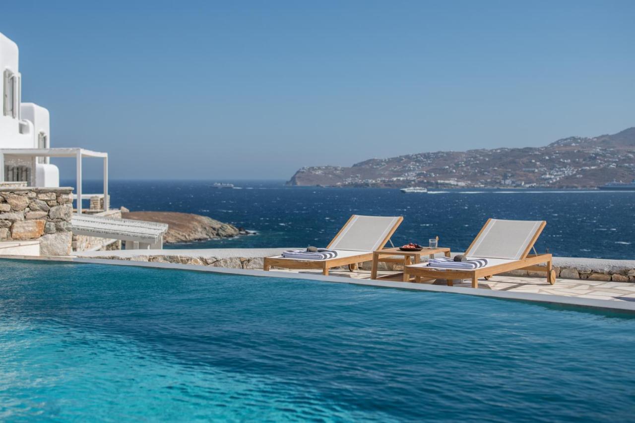 Mykonos Esti Luxury Villas Agios Ioannis Diakoftis Extérieur photo