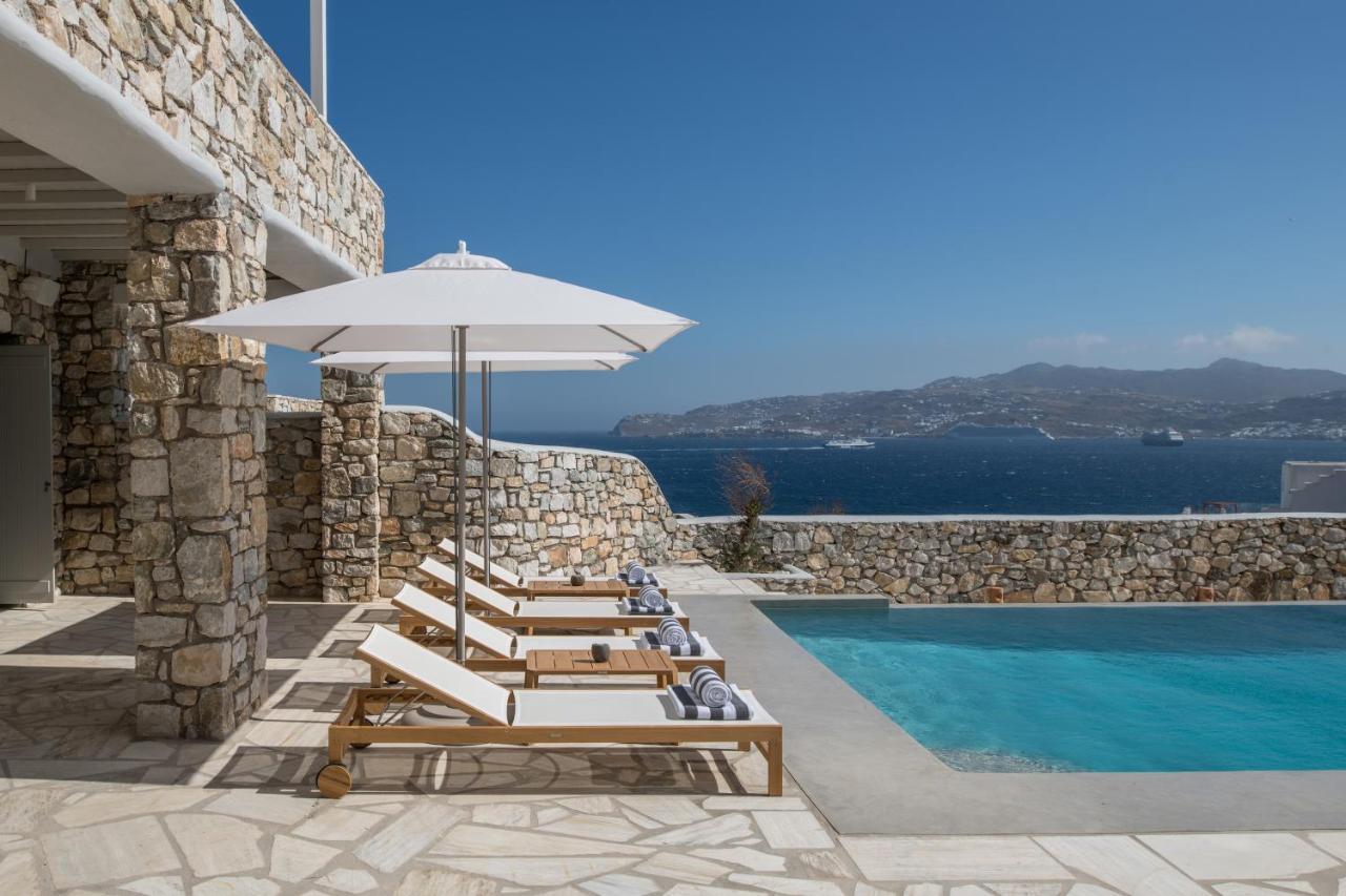 Mykonos Esti Luxury Villas Agios Ioannis Diakoftis Extérieur photo